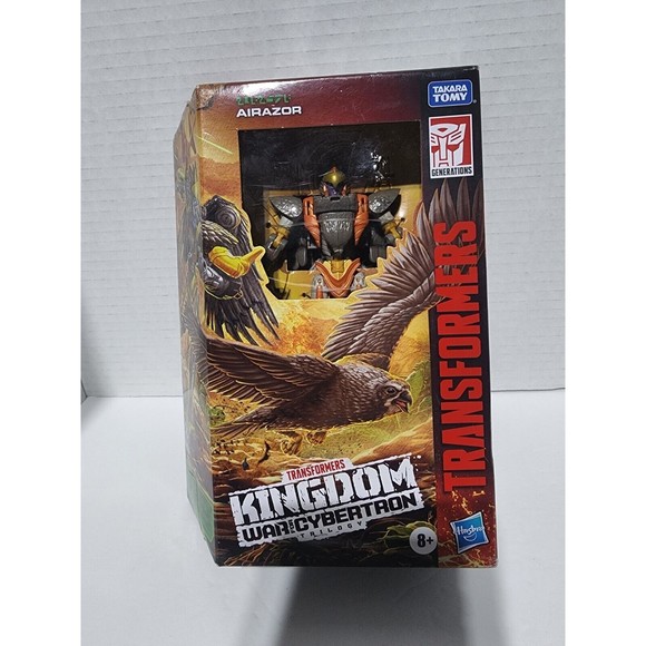 New Transformers Kingdom War For Cybertron Trilogy Airazor Hasbro  Deluxe Hasbro - Picture 1 of 6